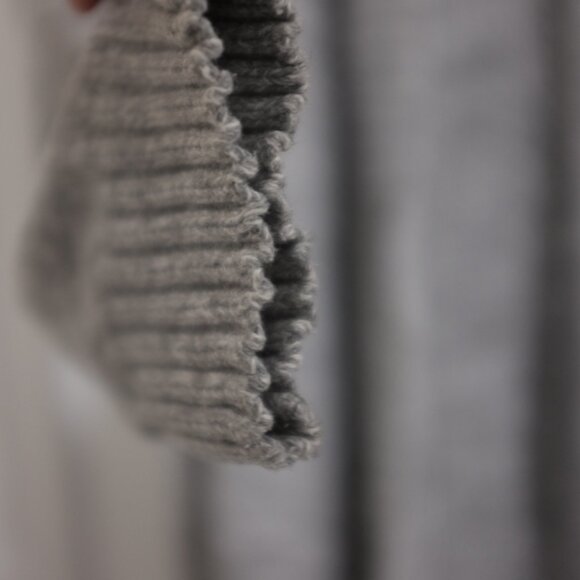 COPY - Joe Fresh grey knitted heather open cardigan 100% cotton size XL - Picture 5 of 11